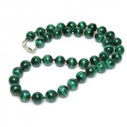 Бусы из малахита 064-mo