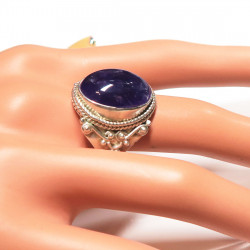 Кольцо с аметистом 072-amr