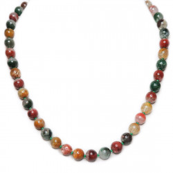 Бусы из хлорита в кварце 1016-no