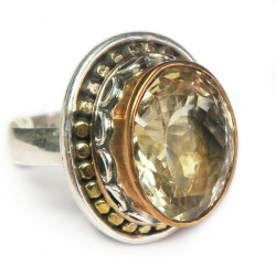 Кольцо с цитрином 1268-er