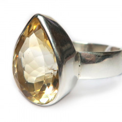 Кольцо с цитрином 1694-er