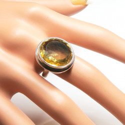 Кольцо с цитрином 515-er