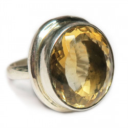 Кольцо с цитрином 515-er