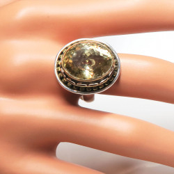 Кольцо с цитрином 1268-er