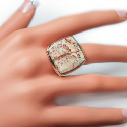 Кольцо с яшмой 005-yhr