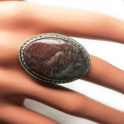 Кольцо с яшмой 028-yhr