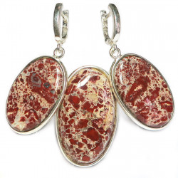 Комплект с яшмой 039-yhkm Комплект с яшмой 039-yhkm