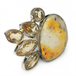 Кольцо с яшмой 090-yhr