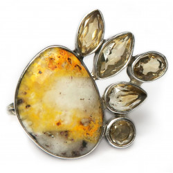 Кольцо с яшмой 090-yhr