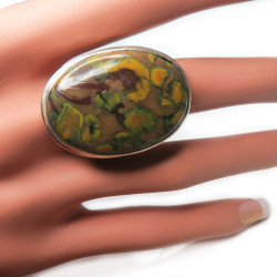 Кольцо с яшмой 110-yhr