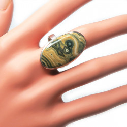 Кольцо с яшмой 120-yhr