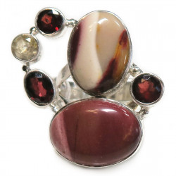 Кольцо с яшмой 133-yhr