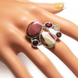 Кольцо с яшмой 133-yhr