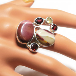 Кольцо с яшмой 133-yhr