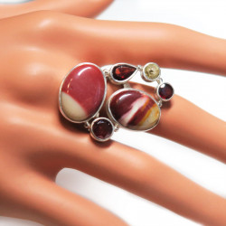 Кольцо с яшмой 135-yhr