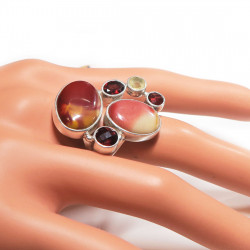 Кольцо с яшмой 134-yhr