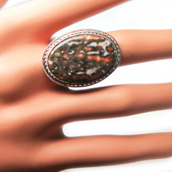 Кольцо с яшмой 143-yhr