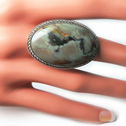 Кольцо с яшмой 150-yhr