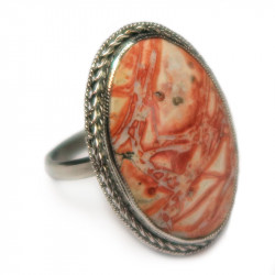 Кольцо с яшмой 155-yhr