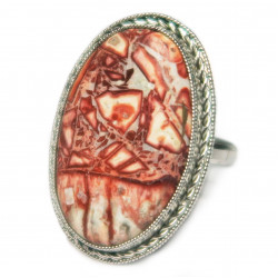 Кольцо с яшмой 156-yhr