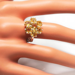 Кольцо с цитрином 1672-er Кольцо с цитрином 1672-er