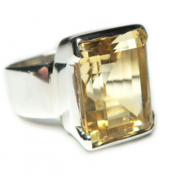 Кольцо с цитрином 1691-er