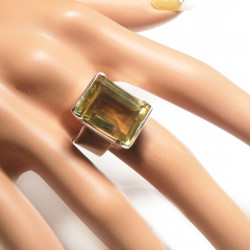 Кольцо с цитрином 1691-er