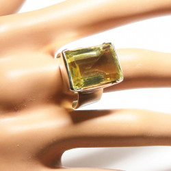 Кольцо с цитрином 1691-er