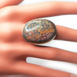 Кольцо с яшмой 182-yhr