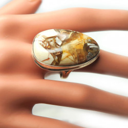 Кольцо с яшмой 185-yhr