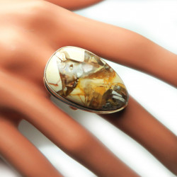 Кольцо с яшмой 185-yhr