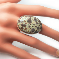 Кольцо с яшмой 188-yhr