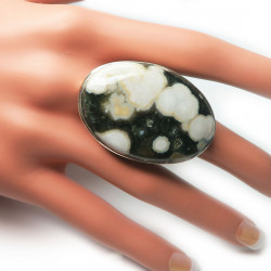 Кольцо с яшмой 223-yhr