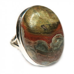 Кольцо с яшмой 233-yhr