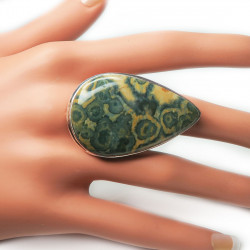 Кольцо с яшмой 234-yhr