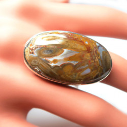 Кольцо с яшмой 250-yhr