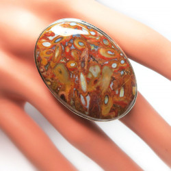 Кольцо с яшмой 251-yhr