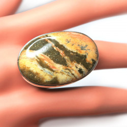 Кольцо с яшмой 252-yhr