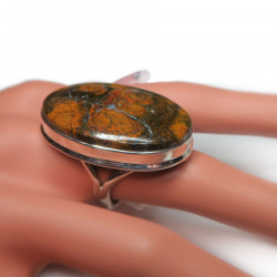 Кольцо с яшмой 253-yhr