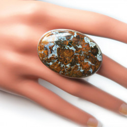 Кольцо с яшмой 255-yhr