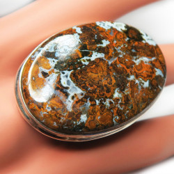 Кольцо с яшмой 255-yhr