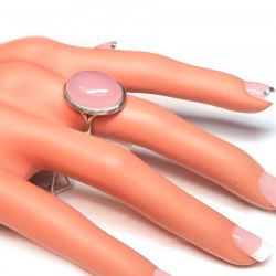 Комплект с розовым кварцем 330-nk