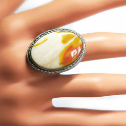 Комплект из яшмы 379-nk