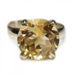 Кольцо с цитрином 444-er