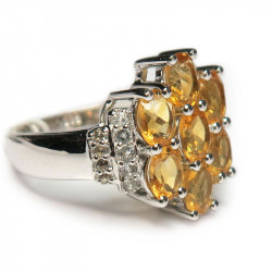 Кольцо с цитрином 457-er