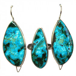 Комплект с хризоколлой 463-nk