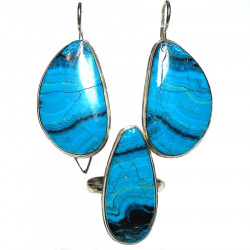 Комплект с хризоколлой 783-nk