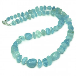 Бусы из аквамарина 981-no