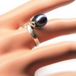 Комплект с черным жемчугом 063-gk Комплект с черным жемчугом 063-gk