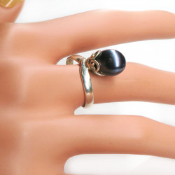 Комплект с черным жемчугом 063-gk Комплект с черным жемчугом 063-gk